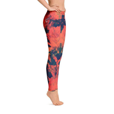 jiu jitsu gear BJJ apparel Abstract Azure ~ Full Guard Leggings