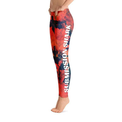 jiu jitsu gear BJJ apparel Abstract Azure ~ Full Guard Leggings