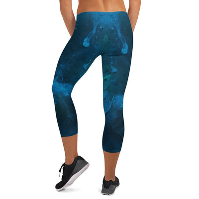 jiu jitsu gear BJJ apparel Abyssal Grip ~ Capri Leggings