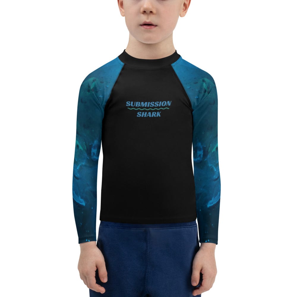 jiu jitsu gear BJJ apparel Abyssal Grip ~ Kids Rash Guard