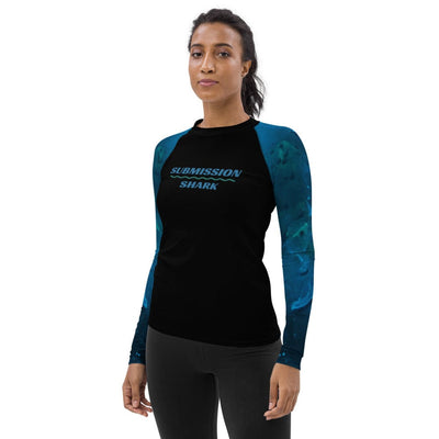 jiu jitsu gear BJJ apparel Abyssal Grip ~ Women's Rash Guard