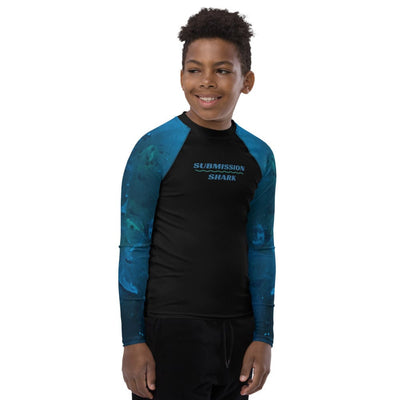 jiu jitsu gear BJJ apparel Abyssal Grip ~ Youth Rash Guard