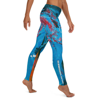 jiu jitsu gear BJJ apparel Akuma Awareness ~ Full Guard Leggings