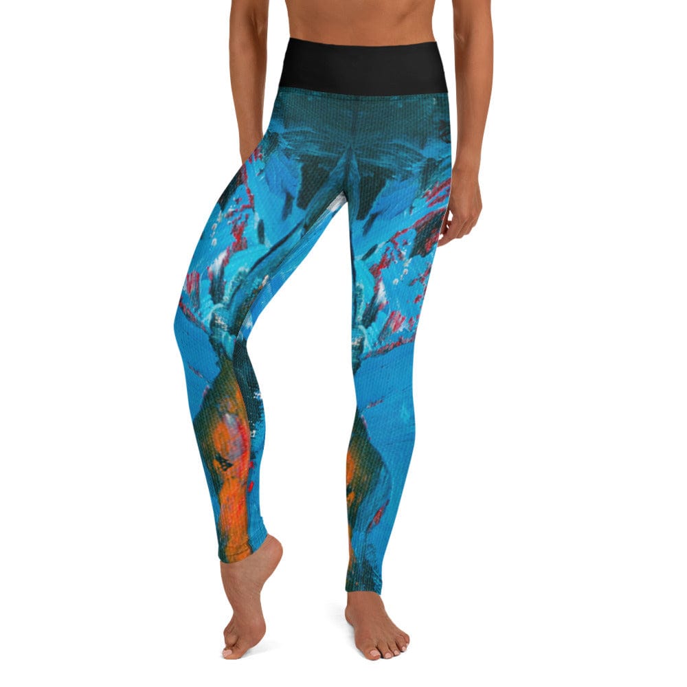 jiu jitsu gear BJJ apparel Akuma Awareness ~ High-Waist Leggings