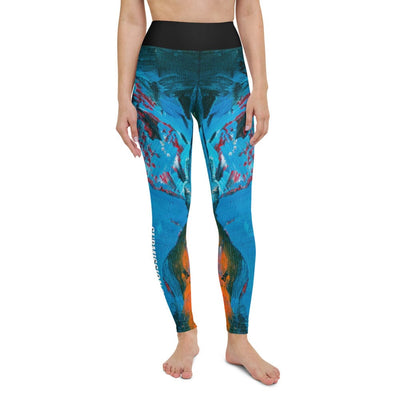 jiu jitsu gear BJJ apparel Akuma Awareness ~ High-Waist Leggings