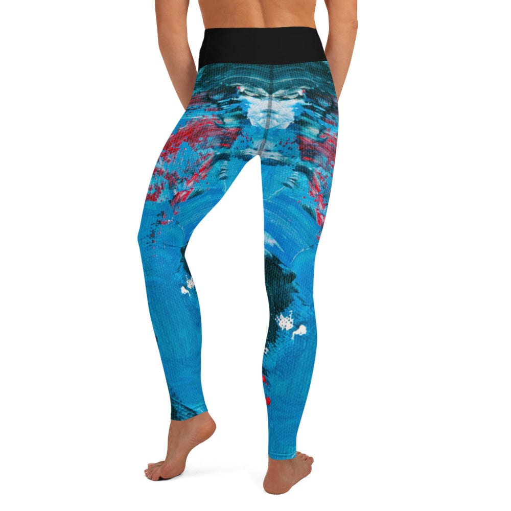 jiu jitsu gear BJJ apparel Akuma Awareness ~ High-Waist Leggings