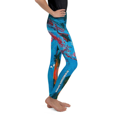 jiu jitsu gear BJJ apparel Akuma Awareness ~ Youth Leggings