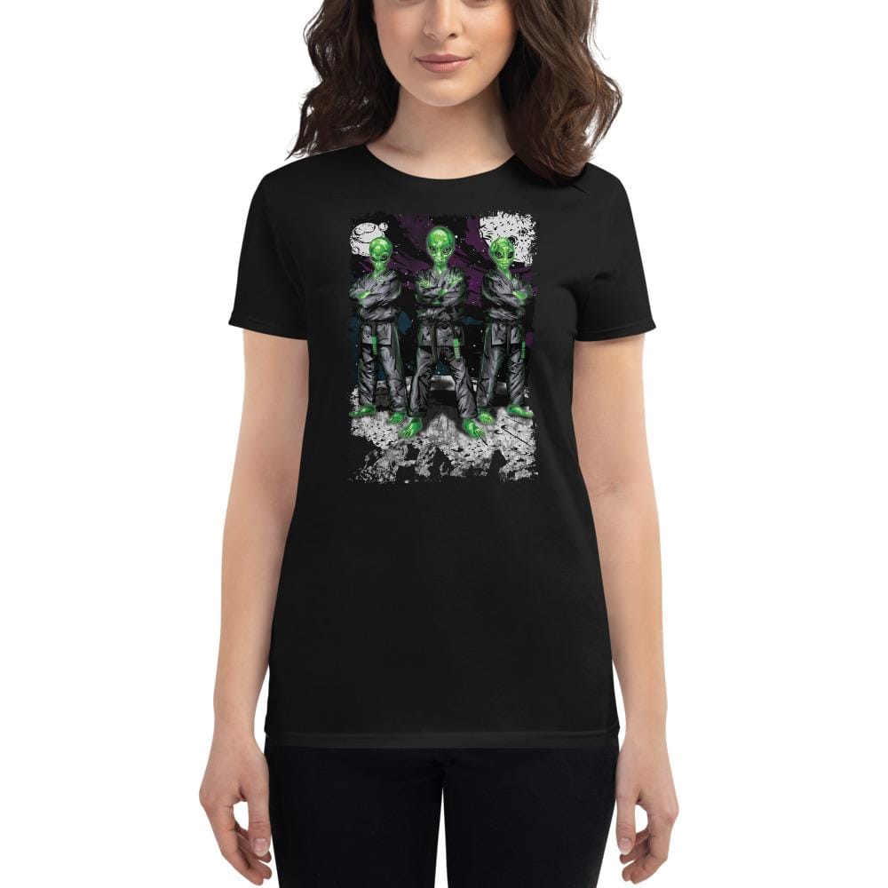 jiu jitsu gear BJJ apparel Alien Jiu-Jitsu (Take Me To Your Professor) ~ Women's Fashion Fit Tee