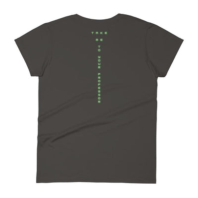 jiu jitsu gear BJJ apparel Alien Jiu-Jitsu (Take Me To Your Professor) ~ Women's Fashion Fit Tee