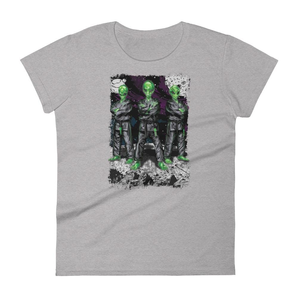 jiu jitsu gear BJJ apparel Alien Jiu-Jitsu (Take Me To Your Professor) ~ Women's Fashion Fit Tee