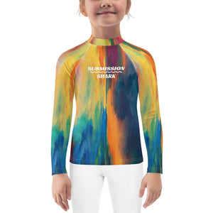 jiu jitsu gear BJJ apparel Ananda Bliss ~ Kids Rash Guard