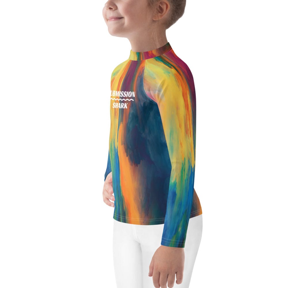 jiu jitsu gear BJJ apparel Ananda Bliss ~ Kids Rash Guard