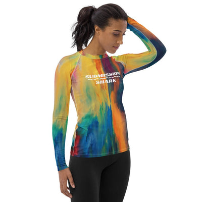 jiu jitsu gear BJJ apparel Ananda Bliss ~ Women's Rash Guard