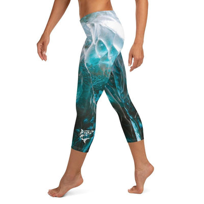 jiu jitsu gear BJJ apparel Angel Aura ~ Capri Leggings *