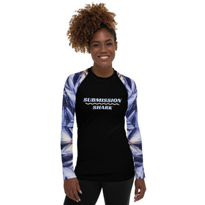 jiu jitsu gear BJJ apparel Anjo De Ouro ~ Women's Rash Guard *