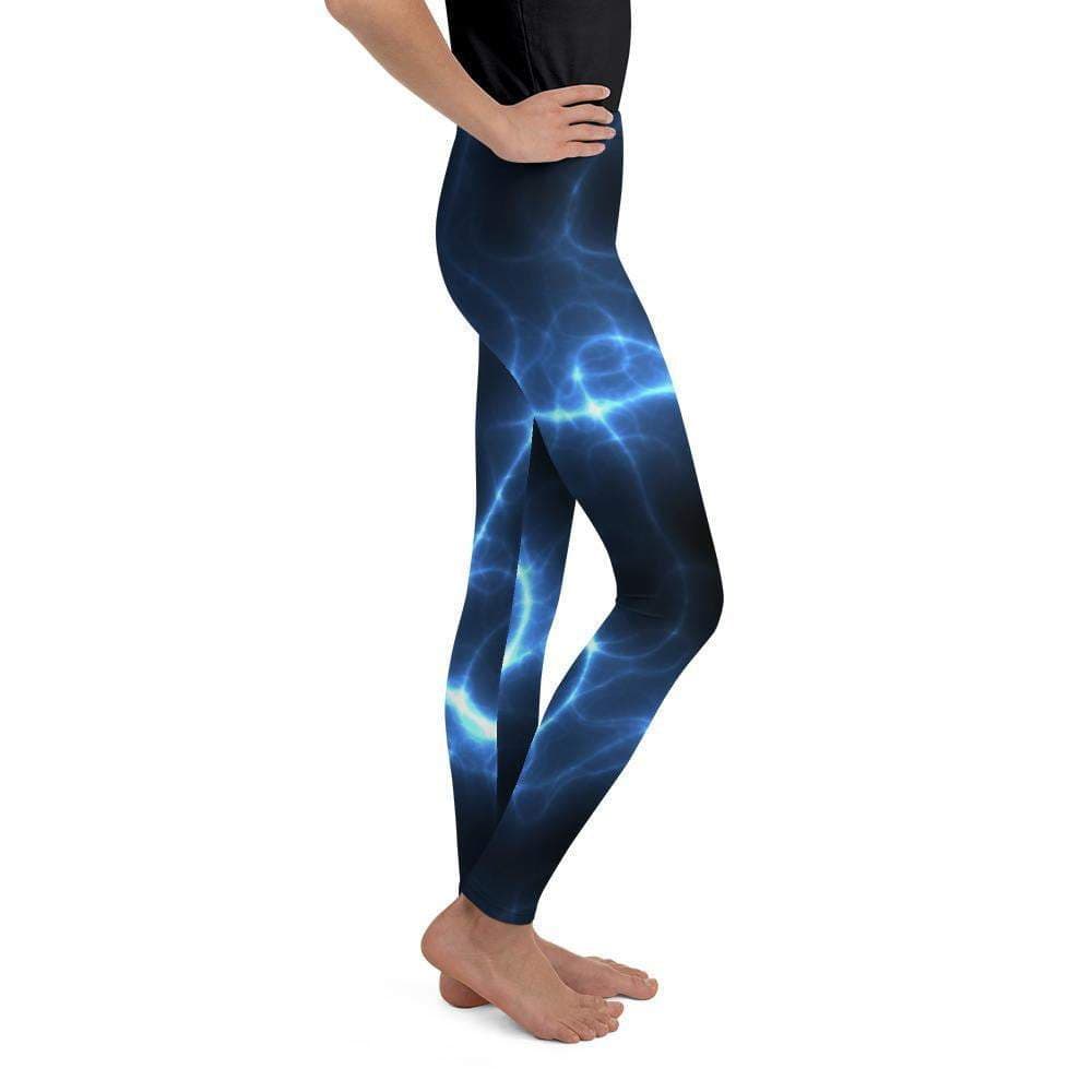 jiu jitsu gear BJJ apparel Aqua Storms ~ Youth Leggings