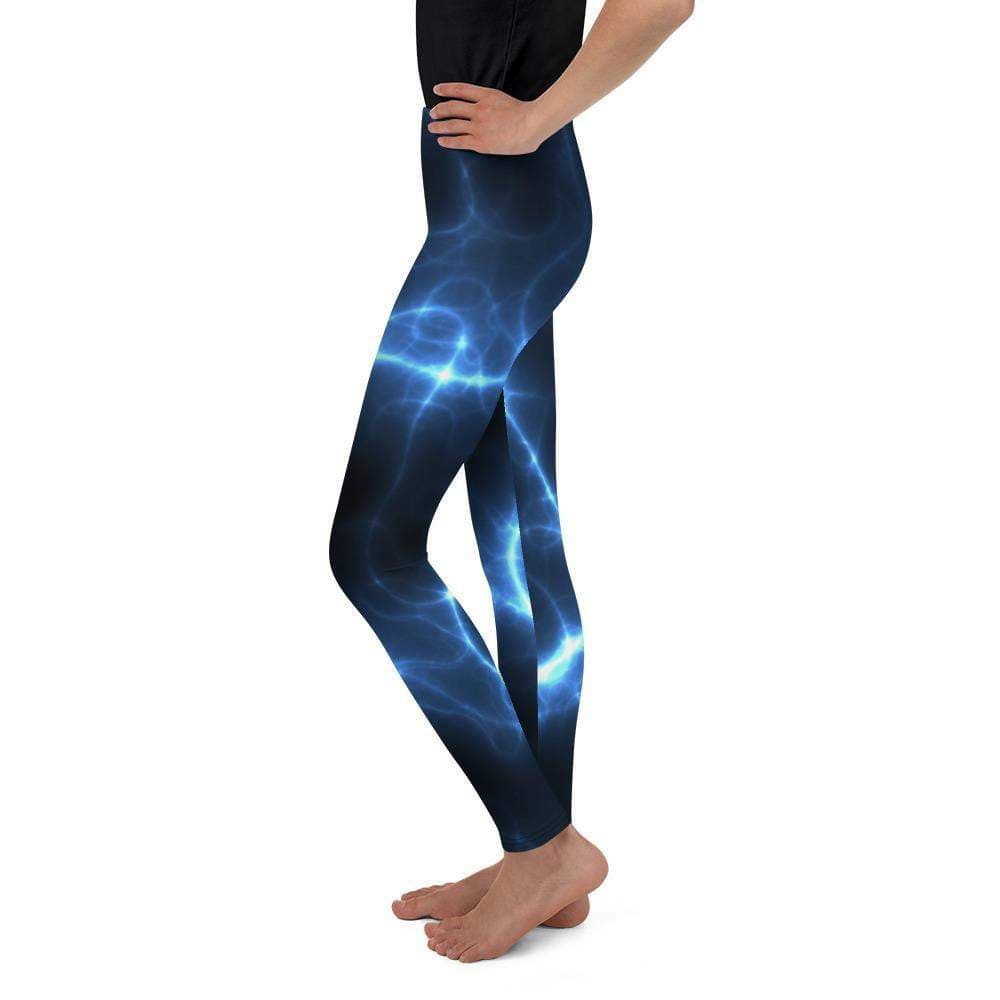 jiu jitsu gear BJJ apparel Aqua Storms ~ Youth Leggings