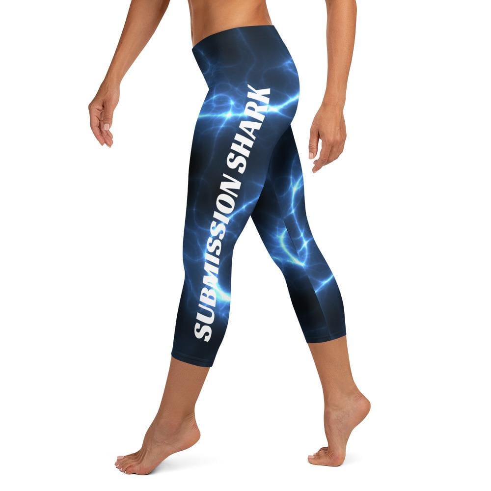 jiu jitsu gear BJJ apparel Aquatic Storms ~ Capri Leggings