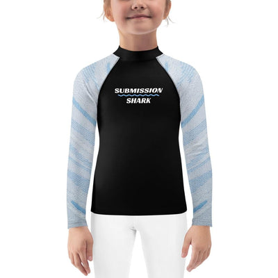 jiu jitsu gear BJJ apparel Arctic Air ~ Kids Rash Guard *