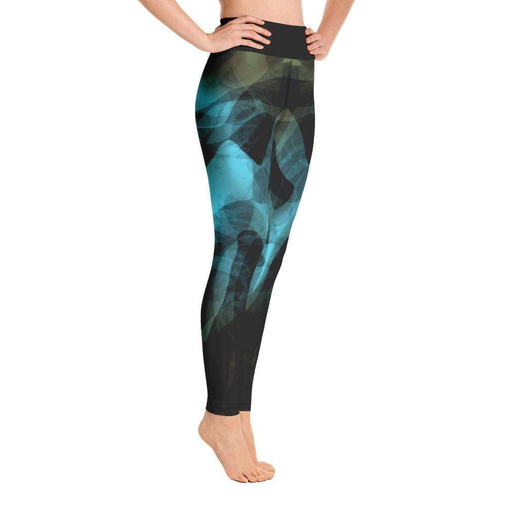 jiu jitsu gear BJJ apparel Aura Fade Yoga Leggings (Draft)