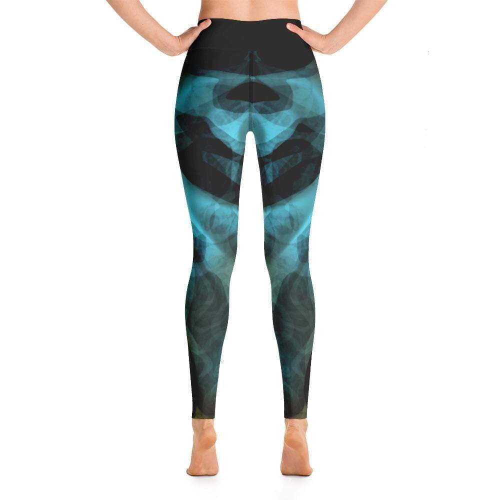 jiu jitsu gear BJJ apparel Aura Fade Yoga Leggings (Draft)