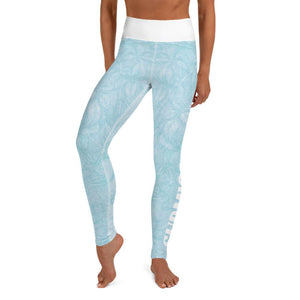 jiu jitsu gear BJJ apparel Baby Blue Beauty ~ High Waist Leggings