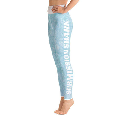 jiu jitsu gear BJJ apparel Baby Blue Beauty ~ High Waist Leggings