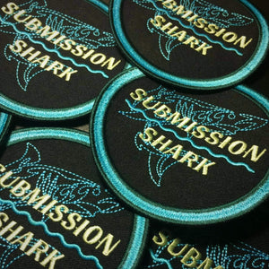 jiu jitsu gear BJJ apparel BJJ Gi Patches ~ Submission Shark