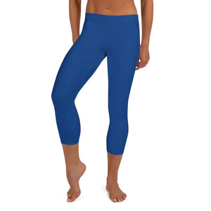 jiu jitsu gear BJJ apparel Blue SS Premium Standard ~ Capri Leggings