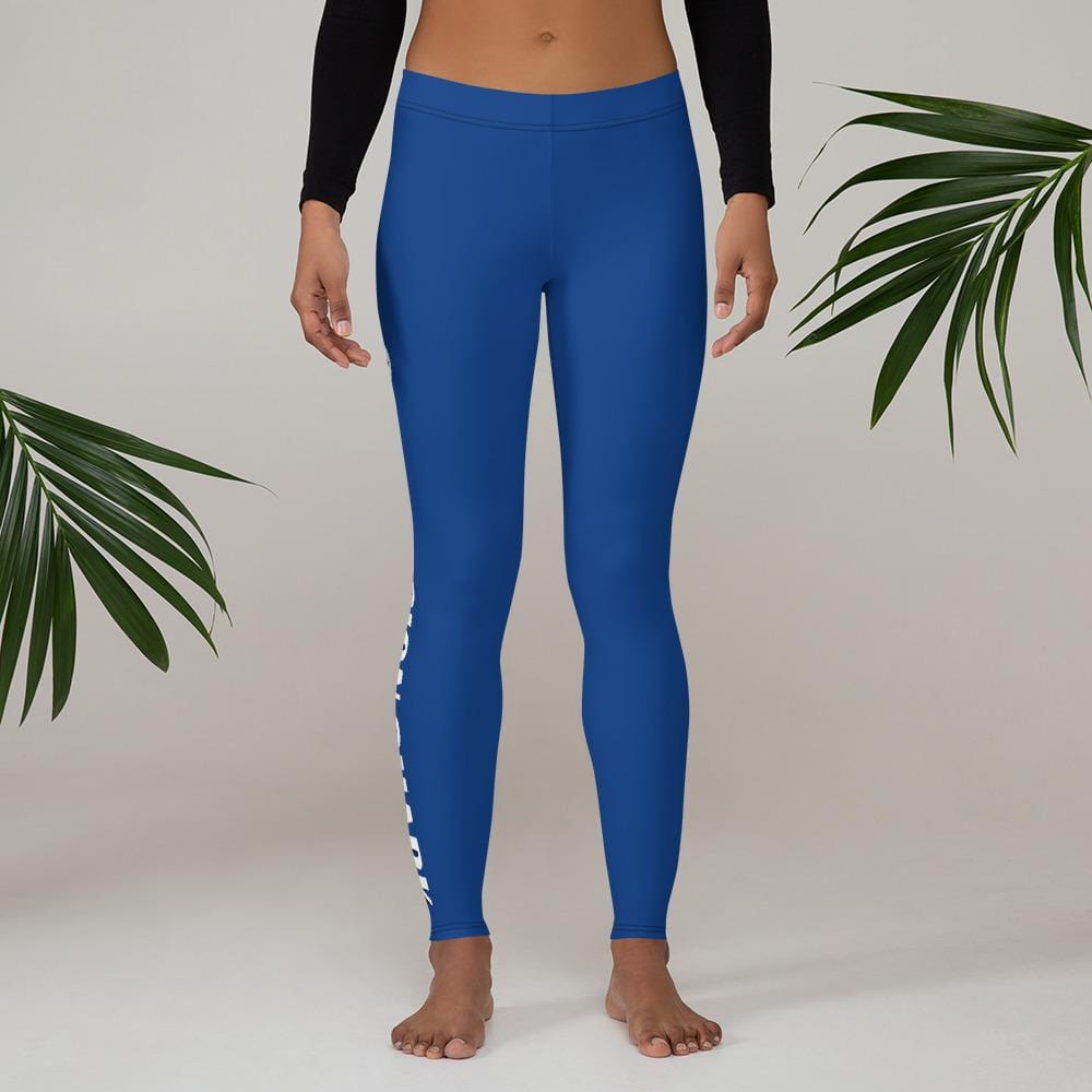 jiu jitsu gear BJJ apparel Blue SS Premium Standard ~ Full Guard Leggings