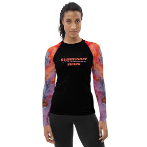 jiu jitsu gear BJJ apparel Boundless Potential ~ Women's Rash Guard