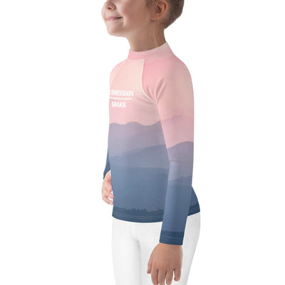 jiu jitsu gear BJJ apparel Calm ZEN ~ Kids Rash Guard