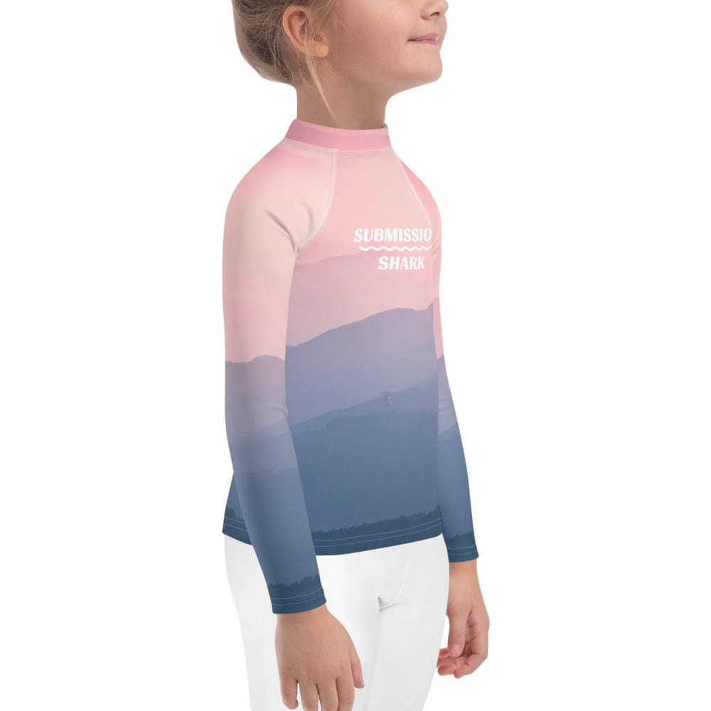 jiu jitsu gear BJJ apparel Calm ZEN ~ Kids Rash Guard