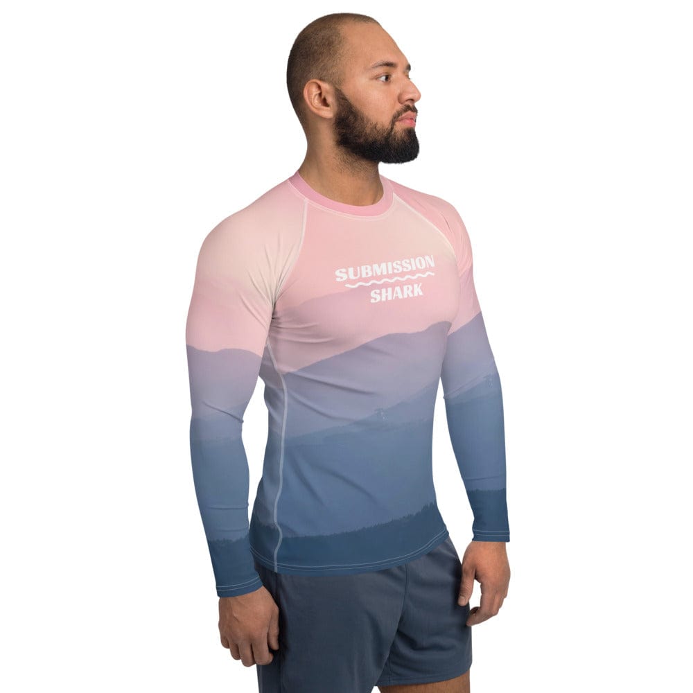 jiu jitsu gear BJJ apparel Calm ZEN ~ Men's BJJ Rash Guard