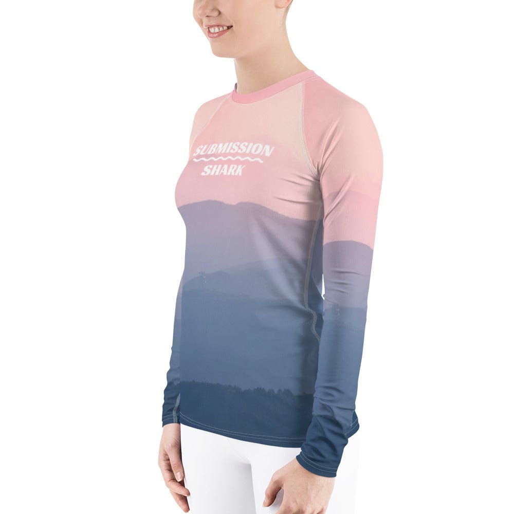 jiu jitsu gear BJJ apparel Calm ZEN ~ Women's Rash Guard