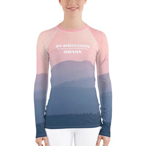 jiu jitsu gear BJJ apparel Calm ZEN ~ Women's Rash Guard