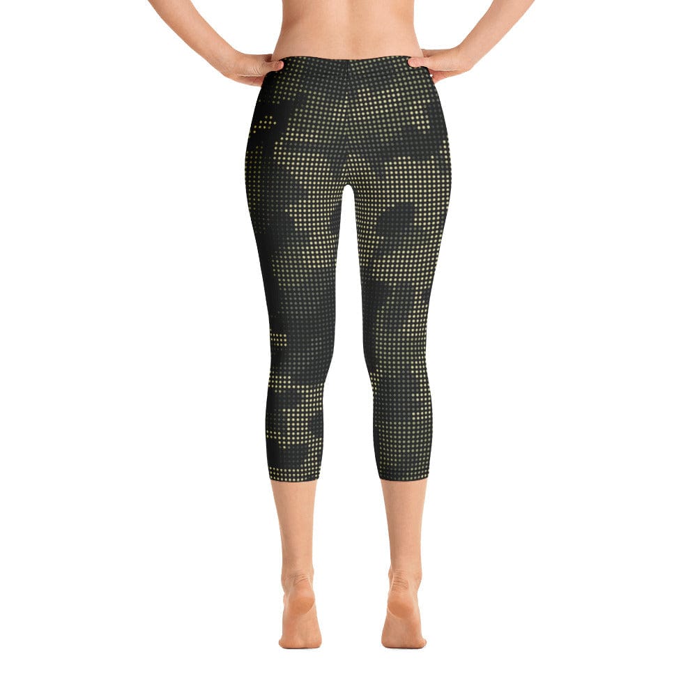 jiu jitsu gear BJJ apparel Camo Flow ~ Capri Leggings