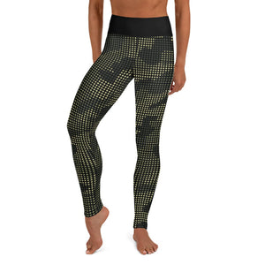 jiu jitsu gear BJJ apparel Camo Flow ~ High-Waist Leggings