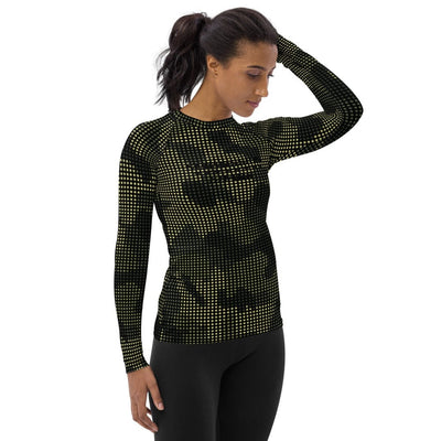 jiu jitsu gear BJJ apparel Camo Flow ~ Women's Rash Guard