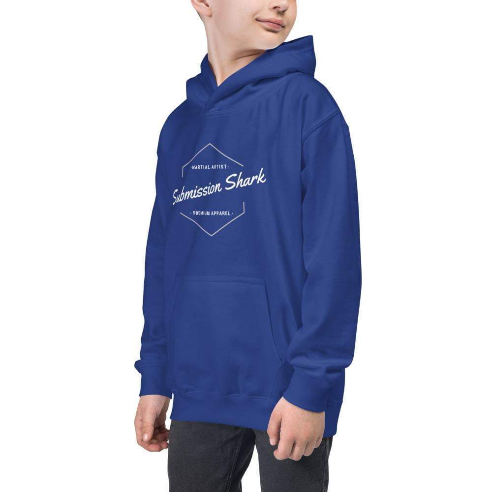 jiu jitsu gear BJJ apparel Classic Submission Shark Martial Artist ~ Kids Hoodie