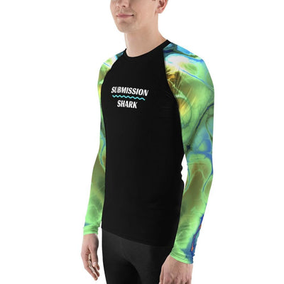 jiu jitsu gear BJJ apparel Color Splash ~ Men's BJJ Rash Guard