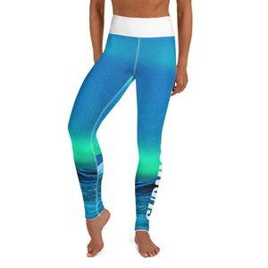 jiu jitsu gear BJJ apparel Cosmic Aurora ~ High Waist Leggings