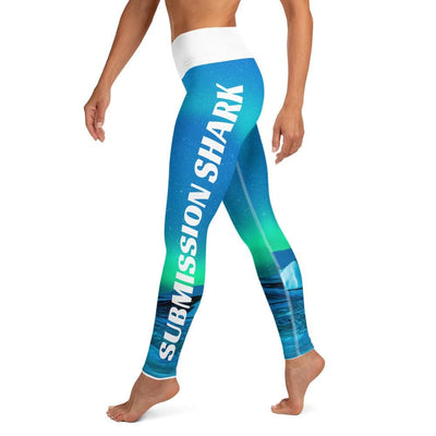 jiu jitsu gear BJJ apparel Cosmic Aurora ~ High Waist Leggings