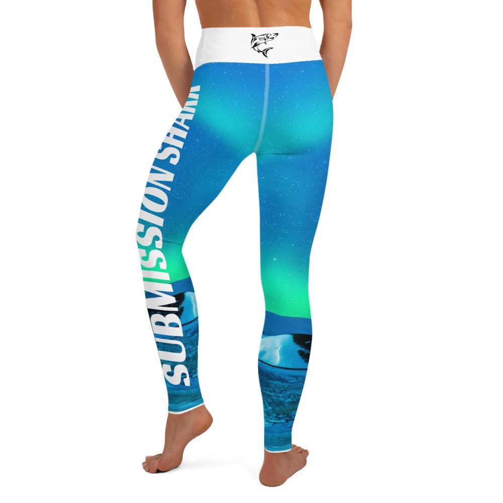 jiu jitsu gear BJJ apparel Cosmic Aurora ~ High Waist Leggings