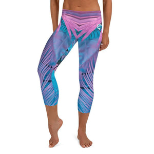 jiu jitsu gear BJJ apparel Cotton Candy Crush ~ Capri Leggings