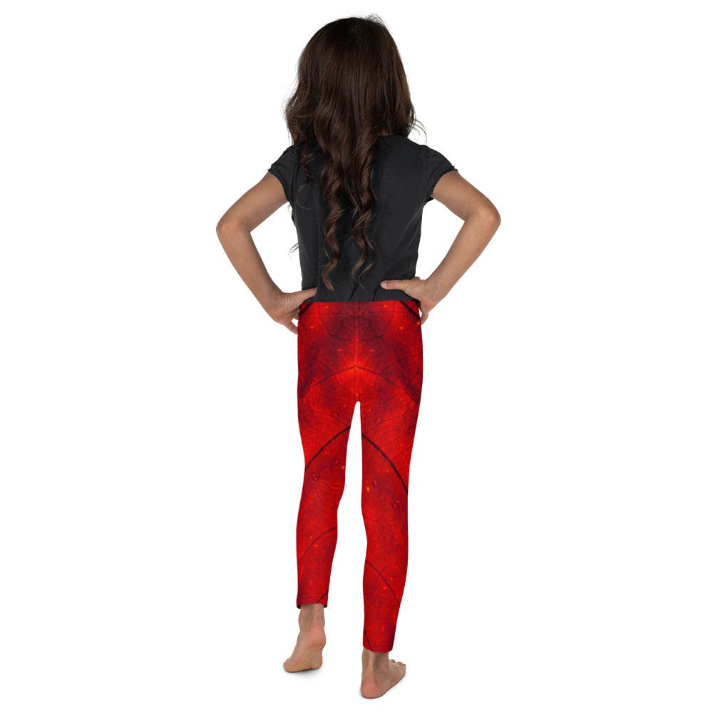 jiu jitsu gear BJJ apparel Crimson Passion ~ Kid's Leggings *