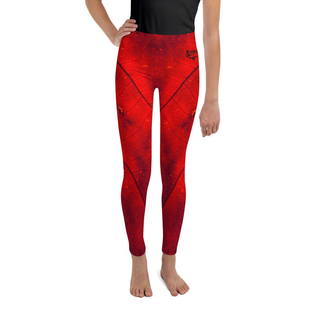 jiu jitsu gear BJJ apparel Crimson Passion ~ Youth Leggings *