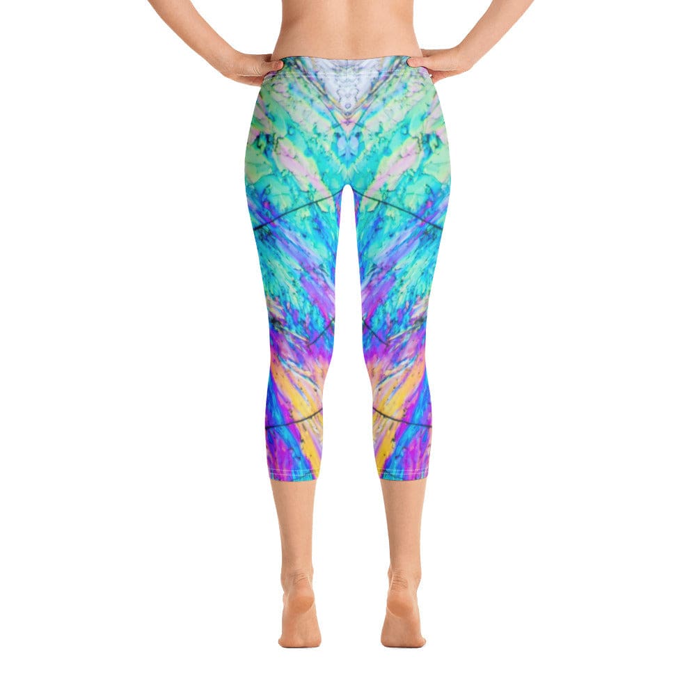 jiu jitsu gear BJJ apparel Crystalline ~ Capri Leggings