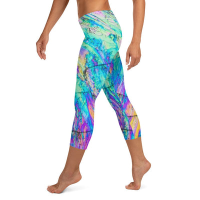 jiu jitsu gear BJJ apparel Crystalline ~ Capri Leggings