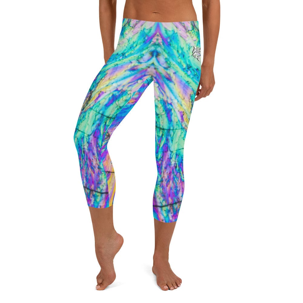 jiu jitsu gear BJJ apparel Crystalline ~ Capri Leggings